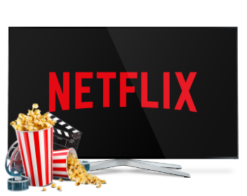 netflix e pipoca